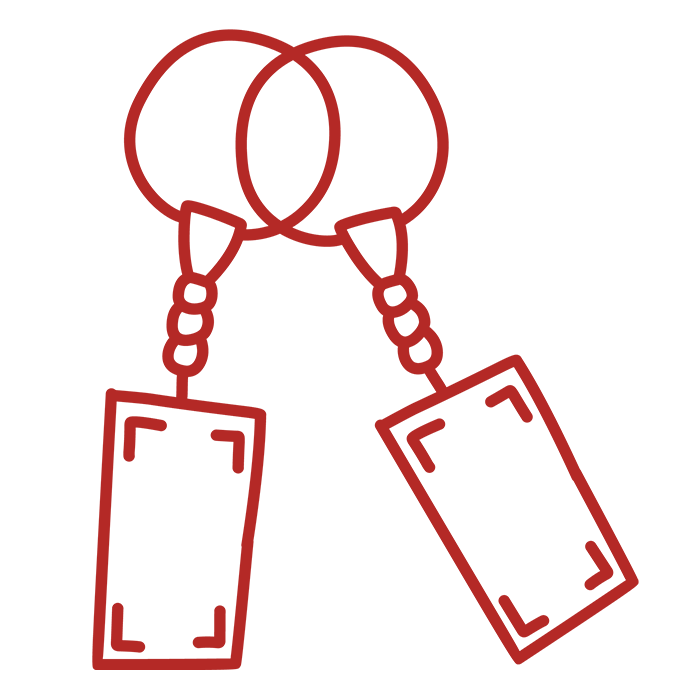 transparencia de llaveros